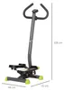 HOMCOM Stepper Fitness Swing Stepper mit LCD-Schirm bis 100 Produktbild-Vorschau 3