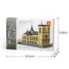 1380PCS Notre Dame de Paris Cathédrale Modèle de blocs de Voir les images du produit 6