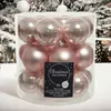 Weihnachtskugeln Glas 4cm 18 Stück - Puderrosa Produktbild-Vorschau 5