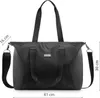 Zagatto ZG814 Gross Damen Schwarz Umhängetasche geräumig Produktbild-Vorschau 4