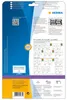 Hängeordneretiketten A4 weiß 34x297 mm Papier matt Produktbild-Vorschau 4