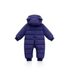 Baby Winter Overall mit Kapuze, Strampler Schneeanzug Produktbild-Vorschau 2