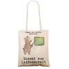 Mr. & Mrs. Panda Tote Bag Dozent Leidenschaft - Transparent Produktbild-Vorschau 3
