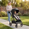 COSTWAY Kinderwagen, Kombikinderwagen mit Sitz & Produktbild-Vorschau 2