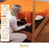 Lavea Spannbettlaken Jersey Baumwolle Orange 100x200cm Produktbild-Vorschau 3