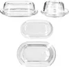 Gourmet Butterdose mit Deckel aus Glas für 250g Produktbild-Vorschau 4