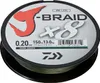 Vlasec Daiwa J-Braid (tmavě zelený) Ø mm: 0,13; nosnost kg: Náhled obrázku produktu 2