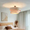 Lindby Deckenlampe Jusari, creme, Textil, Ø 56 cm, E27 Produktbild-Vorschau 10