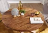 Designový jídelní stůl kulatý Ø 120 cm x 75 cm Sheesham Náhled obrázku produktu 6
