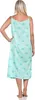 Camicia da notte da donna senza maniche; verde/XL/42 Anteprima dell’immagine prodotto 2