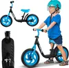 Malplay Laufrad Kinder Fahrrad mit 12" EVA Räder, Schwarz Produktbild-Vorschau 1