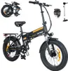 HITWAY BK10 E-Bike 20"x4,0 Fat Tire, faltbares Produktbild-Vorschau 1
