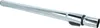 A chrome extension wand for a vacuum cleaner. Produktbild-Vorschau