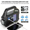 Solar LED Taschenlampe wiederaufladbar USB & Solar 1000LM 6 Produktbild-Vorschau 4