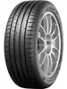 A close-up studio shot of a Dunlop Sport Maxx Rt2 tire mounted on a silver alloy wheel, presented against a plain white background. Náhled obrázku produktu