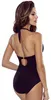 Vivisence Costume da bagno senza motivo da donna Costume Anteprima dell’immagine prodotto 2