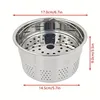 Dampfkorb aus Edelstahl für Thermomix TM7 TM6 TM5, Sogar Produktbild-Vorschau 2
