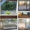 WandSticker4U®- Fenstersticker BLUMENWIESE weiß (88x25 cm) Produktbild-Vorschau 3