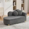 Merax : chaise longue avec espace de rangement et structure Voir les images du produit 2