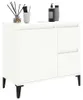 vidaXL Badschrank Weiß 65x33x60 cm Holzwerkstoff Produktbild-Vorschau 5