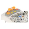 Baby Mix con volante e ruote in silicone beige Anteprima dell’immagine prodotto 6