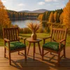 SILUK Sitzkissen Stuhlkissen Gartenmöbelauflagen 4er Set – Produktbild-Vorschau 2