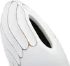 Mauro Ferretti Vase Linien 34x11,5x24,5 cm weiß gewaschen Produktbild-Vorschau 5