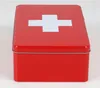 Metalldose Medizinbox rot mit weißem Kreuz 20x13x6,8 cm Produktbild-Vorschau 9