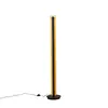 Design LED Stehlampe schmal mit Dimmer Schwarz / Gold Produktbild-Vorschau 8