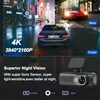 AIORBER 4K Dashcam mit GPS, WLAN, 170° Front & 140° Produktbild-Vorschau 3