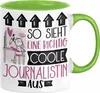 Journalistin Geschenk Tasse Geschenkidee für Journalistin Produktbild-Vorschau 1