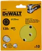 DEWALT Schleifscheibe K120 Ø125 mm 8-fach gelocht Produktbild-Vorschau 2