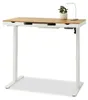 Scrivania 140 HESOL - bianco / rovere Anteprima dell’immagine prodotto 2