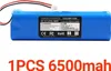 A blue battery pack with a label and wires attached, with large text below. Produktbild-Vorschau