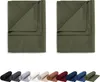 DOPPELPACK Renforce Bettlaken ohne Gummizug 160x200 cm Produktbild-Vorschau 1
