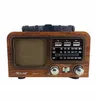 Radio FM AM retro Vintage przenośne Bluetooth panel solar Voir les images du produit 4
