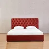 Royal Rot Schlafzimmer Bett Polster Betten Chesterfield Produktbild-Vorschau 10