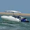 vidaXL 4-Bow Bimini-Top se síťovanými bočními panely Náhled obrázku produktu 2