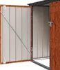 Contenitore da giardino Marrone 151,5 x 82 x 110,5 cm Anteprima dell’immagine prodotto 10