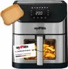 A Grafner XXL digital air fryer with a paper liner in the top left corner. Produktbild-Vorschau