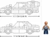Sluban Model Bricks Car 2 In 1- Bauspiel 328 Stücke Silber  Produktbild-Vorschau 4