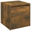 vidaXL Szuflada z wędzonego dębu 40,5x40x40 cm materiał Podgląd zdjęcia produktu 1