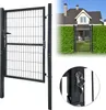 UISEBRT 150 x 100 cm Gartentür Gartentor Anthrazit mit Produktbild-Vorschau 1