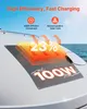SucceBuy 100W monokristallines Solarmodul, halbflexibles Produktbild-Vorschau 2