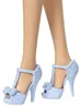Poupée Barbie Fashionistas MATTEL en robe bleue HYT93 Voir les images du produit 6