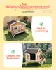 SucceBuy Outdoor-Katzenhaus mit Schaumstoffisolierung, Produktbild-Vorschau 3