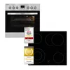 Exquisit Herd-Set, 58 Liter, Backofen mit 9 Funktionen, Produktbild-Vorschau 1