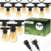 A string of decorative lights and its packaging. Produktbild-Vorschau