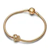 Herz Charm von PANDORA aus 585er Gold mit Perle Produktbild-Vorschau 5