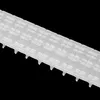 Gardinenband 10m Bleistiftfalte Weiß-80mm 1:2.0 Kräuselband Produktbild-Vorschau 2